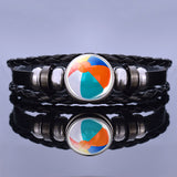 Soccer Leather Bracelet