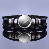 Soccer Leather Bracelet