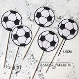 Football Theme Cake Toppers Happy Birthday Cake Decorations