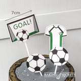 Football Theme Cake Toppers Happy Birthday Cake Decorations