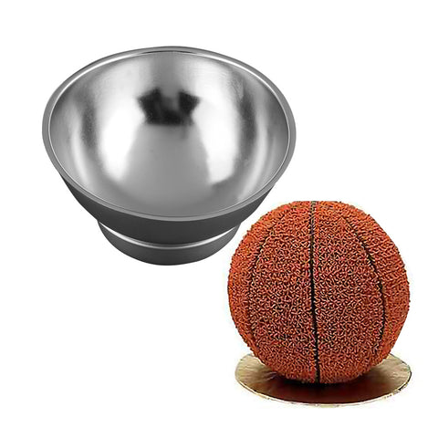 3D Sport Half Ball Sphere Cake Pan Baking Mould Tool