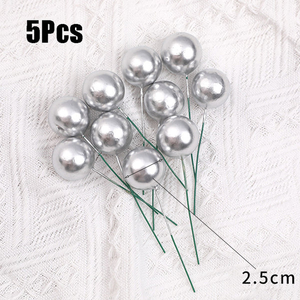 silver-2-5cm-x-5pcs