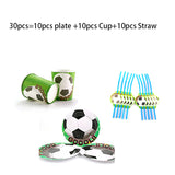 Football Soccer Theme Kids Birthday Party Decoration Set