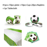 Football Soccer Theme Kids Birthday Party Decoration Set