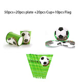 Football Soccer Theme Kids Birthday Party Decoration Set