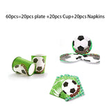 Football Soccer Theme Kids Birthday Party Decoration Set