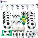 Football Theme Disposable Party Tableware Birthday Party Decor