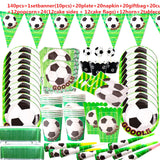 Football Theme Disposable Party Tableware Birthday Party Decor