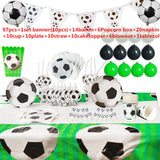 Football Theme Disposable Party Tableware Birthday Party Decor