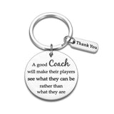 Football Basketball Baseball Key Ring for Coach Gift