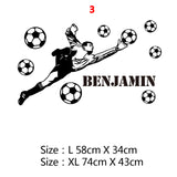 Large Football Soccer Wall Sticker For Kids Bedroom decor