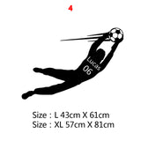 Large Football Soccer Wall Sticker For Kids Bedroom decor