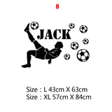 Large Football Soccer Wall Sticker For Kids Bedroom decor