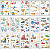 15pcs/set Kids Temporary Tattoos Football Soccer Fan Sticker