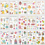 15pcs/set Kids Temporary Tattoos Football Soccer Fan Sticker