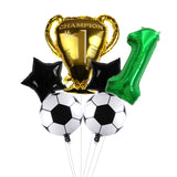 Football Balloons World Cup Trophy Ball Soccer Children