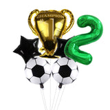 Football Balloons World Cup Trophy Ball Soccer Children