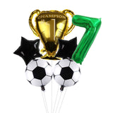 Football Balloons World Cup Trophy Ball Soccer Children