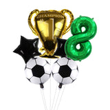 Football Balloons World Cup Trophy Ball Soccer Children