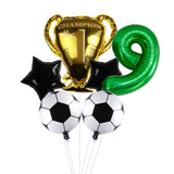 Football Balloons World Cup Trophy Ball Soccer Children