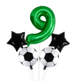 Football Balloons World Cup Trophy Ball Soccer Children