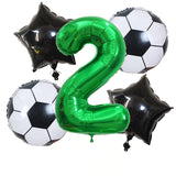 Football Soccer Theme Kids Birthday Party Decoration Set