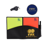 Soccer Referee Cards with Pencel Book Coins Set