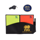 Soccer Referee Cards with Pencel Book Coins Set