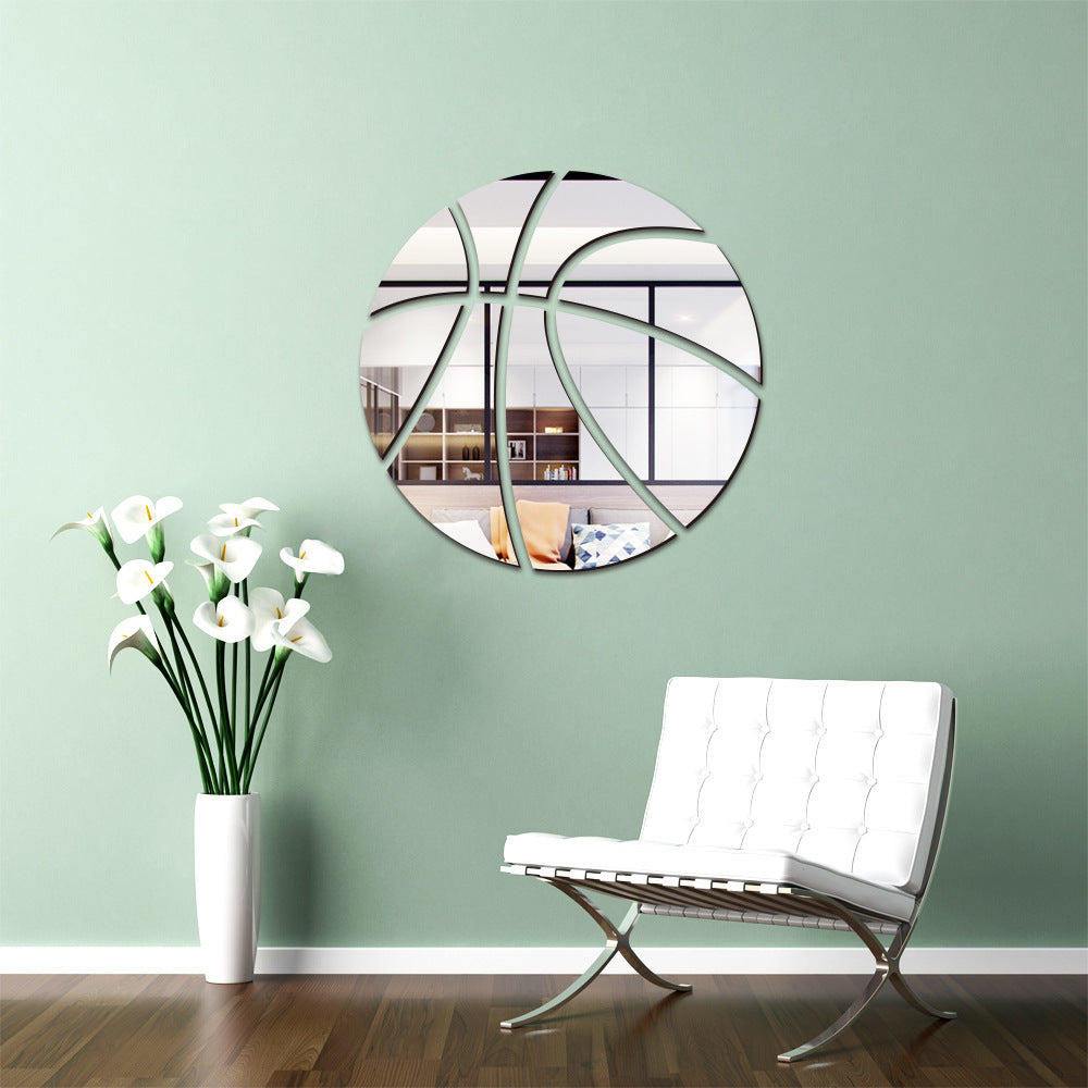 Football Soccer Ball Acrylic Mirror