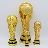 Golden Resin World European Cup Football Trophy Mascot Fan Gift