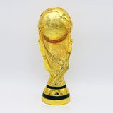 Golden Resin World European Cup Football Trophy Mascot Fan Gift