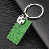 Football Field Soccer Key Chain