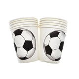 World Cup Football Theme Disposable Tableware Sport boy Birthday Party Supplies