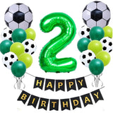 Soccer Sports Balloons Set For Football Birthday Party Decorations