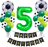 Soccer Sports Balloons Set For Football Birthday Party Decorations