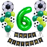 Soccer Sports Balloons Set For Football Birthday Party Decorations