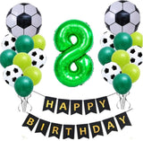 Soccer Sports Balloons Set For Football Birthday Party Decorations