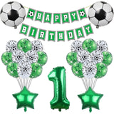 Soccer Sports Balloons Set For Football Birthday Party Decorations