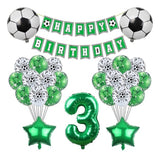 Soccer Sports Balloons Set For Football Birthday Party Decorations