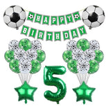 Soccer Sports Balloons Set For Football Birthday Party Decorations