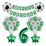 Soccer Sports Balloons Set For Football Birthday Party Decorations