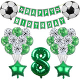 Soccer Sports Balloons Set For Football Birthday Party Decorations