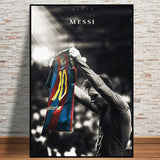 Football Star Posters for Living Room Decor