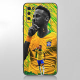 Football star player Case For Samsung Galaxy A12 A02S A22 A32 A52 A72 A71 A51 A41 A31 A21 A11 A50 A70 A10S A20S Black Soft Cover