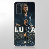 Football star player Case For Samsung Galaxy A12 A02S A22 A32 A52 A72 A71 A51 A41 A31 A21 A11 A50 A70 A10S A20S Black Soft Cover