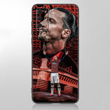 Football star player Case For Samsung Galaxy A12 A02S A22 A32 A52 A72 A71 A51 A41 A31 A21 A11 A50 A70 A10S A20S Black Soft Cover