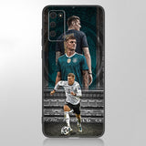 Football star player Case For Samsung Galaxy A12 A02S A22 A32 A52 A72 A71 A51 A41 A31 A21 A11 A50 A70 A10S A20S Black Soft Cover