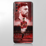 Football star player Case For Samsung Galaxy A12 A02S A22 A32 A52 A72 A71 A51 A41 A31 A21 A11 A50 A70 A10S A20S Black Soft Cover