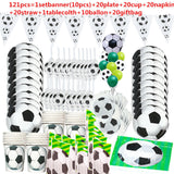 Football Theme Disposable Party Tableware Birthday Party Decor