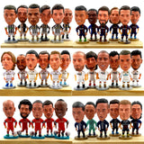 Soccer Player Action Figures for Kids Fans Gifts Souvenir